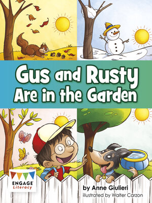 cover image of Gus and Rusty Are in the Garden